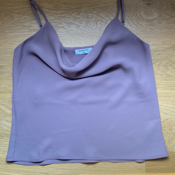 ARITZIA BABATON COWLNECK CAMISOLE - Picture 2 of 6